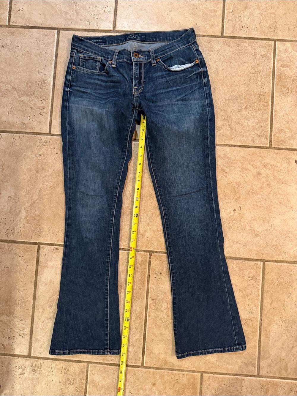Lucky- charlie Baby boot- jeans 6/28 R